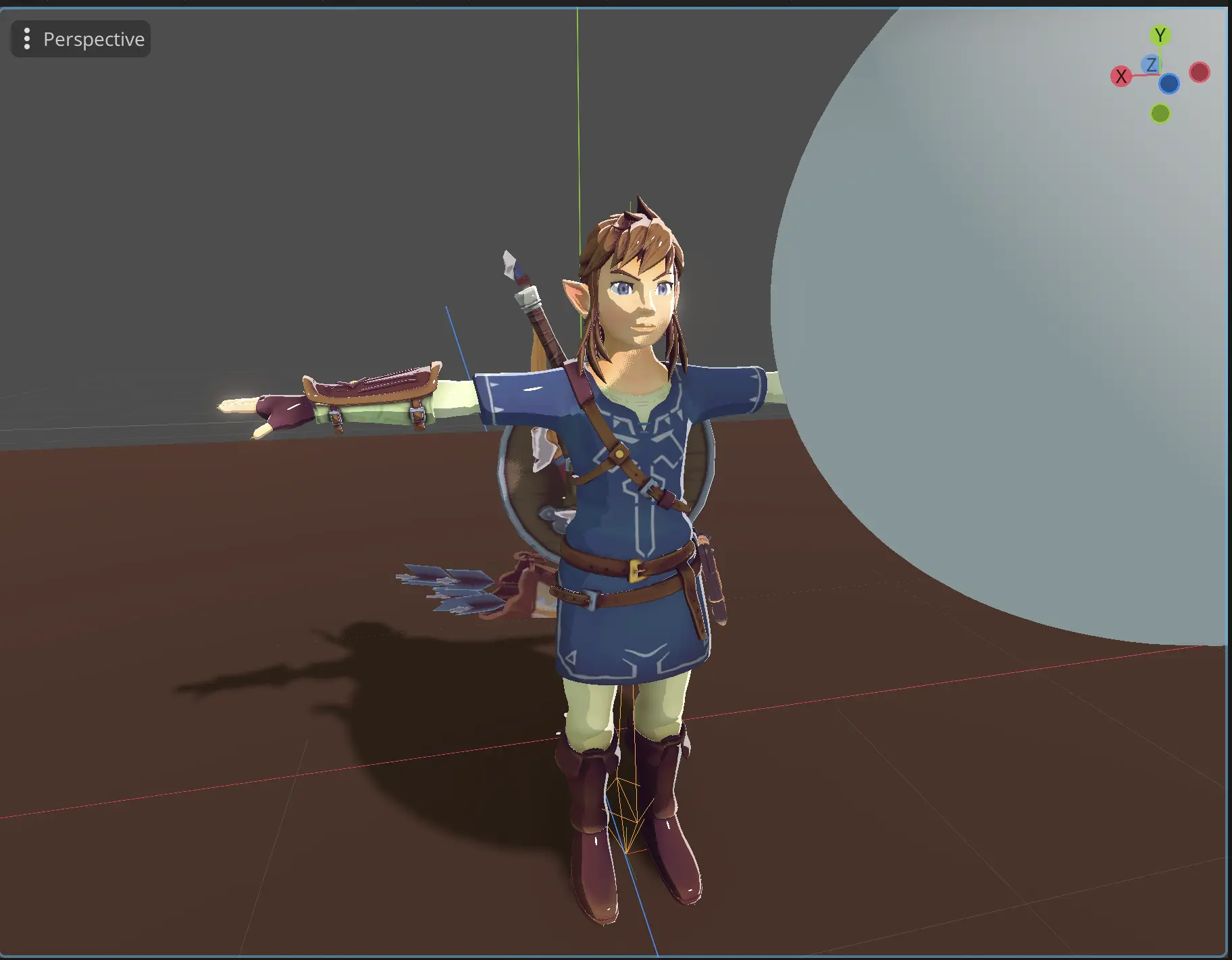 Small shading in shadowed parts of the model